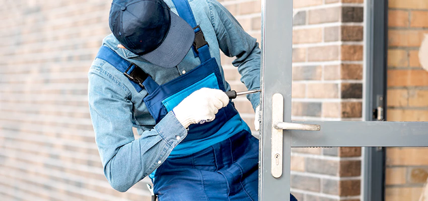 Pivot Storefront Door Locks Installation in Carmichael, California